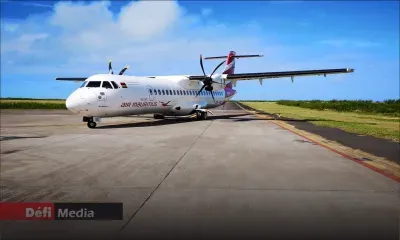Air Mauritius : L’ATR 72-500, immobilisé à Rodrigues, regagne Maurice