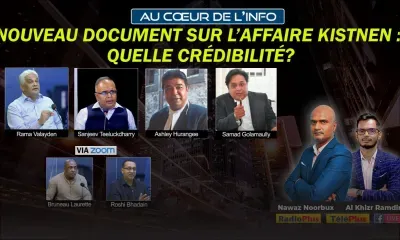 « Au Cœur de l’Info » - Nouveau document sur l’affaire Kistnen : quelle crédibilité ?