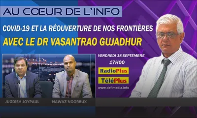 Au Coeur de l'Info : le Dr Vasantrao Gujadhur sur Radio Plus ce vendredi