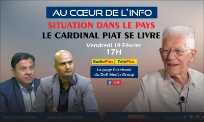 Le Cardinal Piat, l’invité de l’émission «Au Cœur de l’Info» ce vendredi 