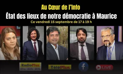  Au Cœur de l’Info : État des lieux de notre démocratie à Maurice