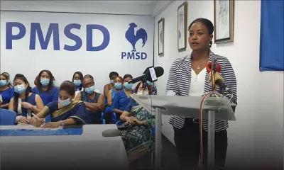 Aurore Perraud très critique envers le PM et la ministre Kalpana Koonjoo Shah sur les violences sur la femme