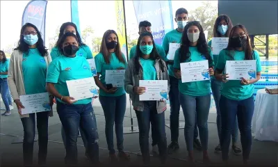 Cours de natation par l’ AUSTSWIM : 40 diplômés ce mercredi