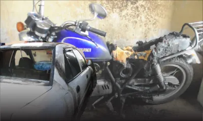 Revanchard à 84 ans: il incendie la voiture et la moto de son fils