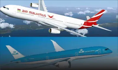 Vols Maurice-Amsterdam : suspension de la collaboration entre KLM Royal Dutch Airlines et Air Mauritius 