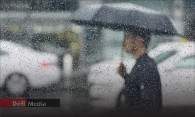 Météo : l'avis de fortes pluies prolongé jusqu'à 04h30 dimanche matin