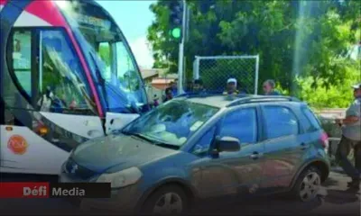 Impliquée dans une collision avec un tram : la conductrice libérée sous caution
