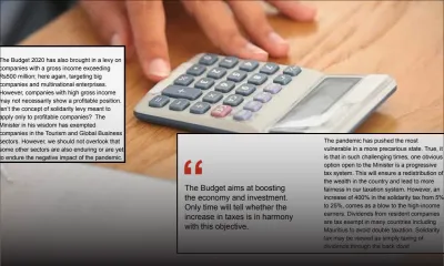 Budget 2020-21 - Fiscalité : les taux font débats 