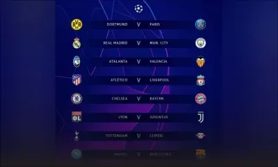 C1: chocs Real Madrid-Manchester City et Atlético-Liverpool en 8es