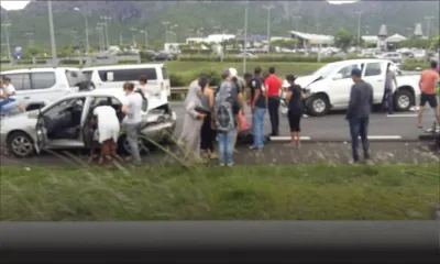 Bagatelle : un motard blessé dans un accident