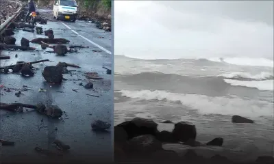 Fortes houles dans le Sud : visionnez les images envoyées par des internautes  