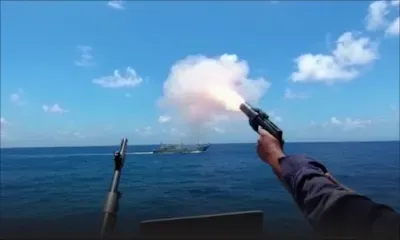 Trois bateaux suspects dans nos eaux territoriales : « opération crackdown », résistance, tir de sommation…