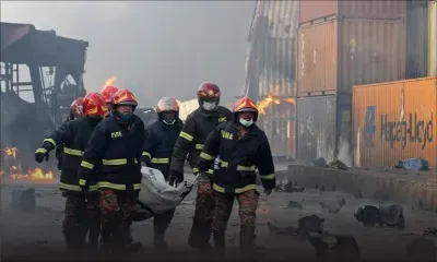  Incendie dans un entrepôt de conteneurs au Bangladesh : au moins 25 morts