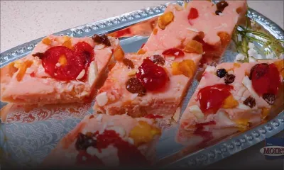 « Diwali Delights » : Barfi paré de fruits secs pour la fête des lumières 