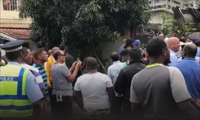 Démolition de maisons à Barkly : la tension était vive dans la journée 