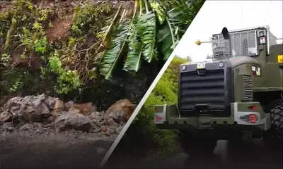 Tempête Fakir : chutes de pierres à Bassin-Blanc 