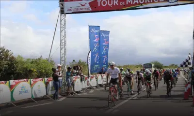  Tour de Maurice de cyclisme : Basson remporte la première étape, Gaboriaud reste en jaune