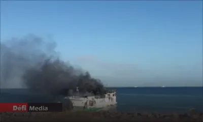 L’incendie sur le bateau de pêche taiwanais est sous contrôle, selon le capitaine Barbeau
