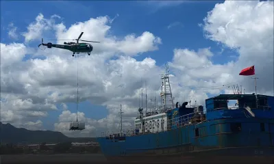 Navire chinois échoué sur les récifs à Pointe-aux-Sables : Judex Ramphul parle de «zones d’ombres»