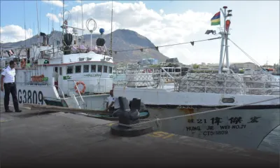 Du diesel stocké dans quatre cales à poisson : une «notice of detention» servie au bateau de pêche taïwanais