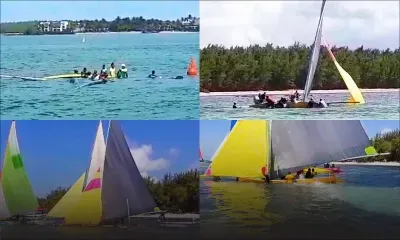 Régate à Trou-d’Eau-Douce : événements marquants de la journée de voile