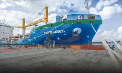 Baptême du MV Peros Banhos