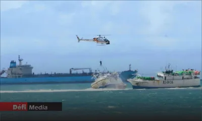 Deux bateaux échoués à Bain-des-Dames : 10 tonnes de carburant extraites d’un chalutier