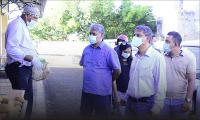 Déconfinement :  Gobin s'assure que le bazar de Rivière-du-Rempart respecte les consignes