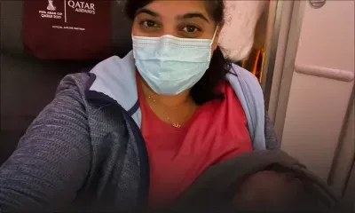 Accouchement en plein vol : « Félicitations, c’est une fille ! » 