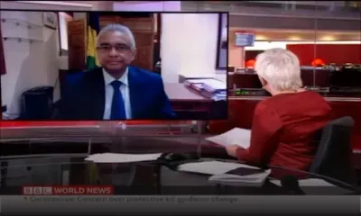 Pravind Jugnauth sur la BBC: « Un projet de loi Covid-19 en préparation »
