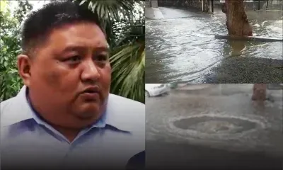 Eaux usées à Rose-Hill : le maire Ken Fong se rend sur place