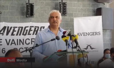 Manif pacifique du 16 octobre : rencontre de certains «Avengers» avec Xavier-Luc Duval et les membres de l’Alliance de l’Espoir