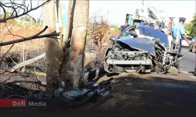 Accident fatal à Beau-Plan : le conducteur se retrouve avec les côtes fracturées