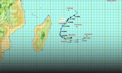 Belal : un avertissement de cyclone de classe 3 en vigueur à Maurice