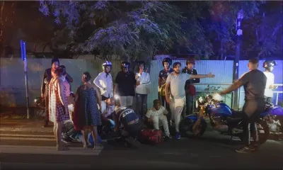 Bell Village : collision entre deux motos 