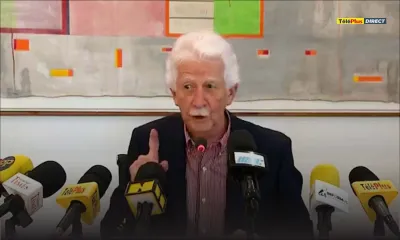 [LIVE] : Conférence de presse de Paul Bérenger