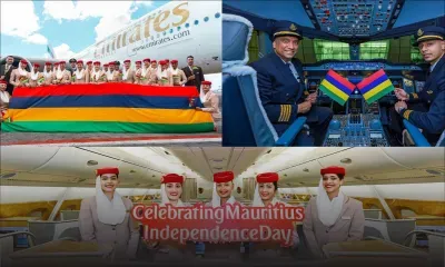 Emirates célèbre le 57ᵉ anniversaire de l’indépendance de Maurice avec un vol spécial opéré par un équipage entièrement mauricien