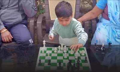 Sarwagya, 3 ans : un prodige des échecs bat un record mondial