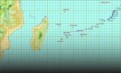 Météo : la forte tempête Bheki attendue dans les parages de Maurice entre mercredi et jeudi