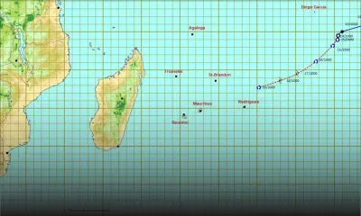 Météo : Bheki s’est intensifiée en forte tempête tropicale durant la nuit