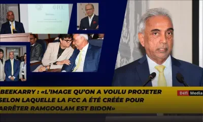 Beekarry : «L’image qu’on a voulu projeter selon laquelle la FCC a été créée pour arrêter Ramgoolam est bidon»