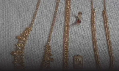 La cache du voleur de bijoux de mariage se trouvait dans un terrain vague