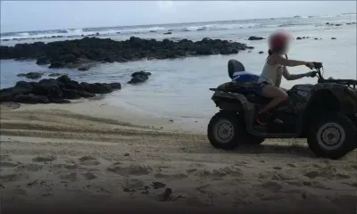 Polémique sur la circulation des quads sur la plage entre Le Bouchon et La Cambuse