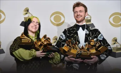 Billie Eilish remporte l'«album de l'année» aux Grammy Awards