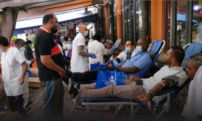 Don de sang au Marché central : Environ 230 pintes récoltées à 14h