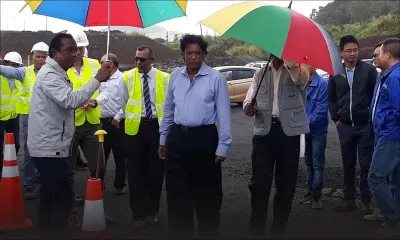 Terre-Rouge/Verdun : 180 pilotis de 20 à 25 mètres plantés pour prévenir le glissement de terrain 