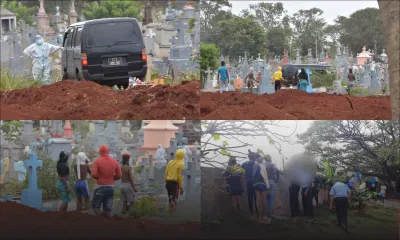 Au cimetière de Bois-Marchand : des habitants protestent contre l’inhumation des personnes décédées de la Covid-19 