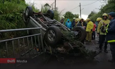 Accident à La Brasserie : le conducteur du 4x4 est hors de danger 