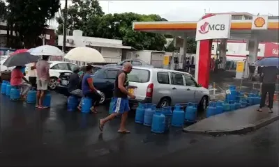 Beau-Bassin : le ‘social distancing’ observé par… les bonbonnes de gaz