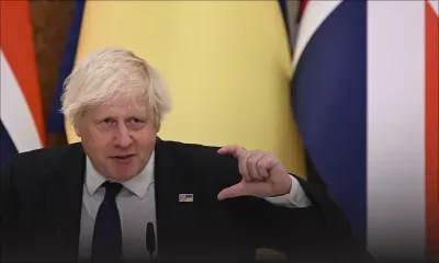 L'Ukraine veut se battre "jusqu'au bout", Boris Johnson à Kiev